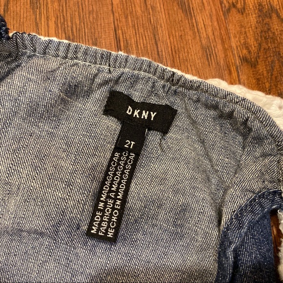 DKNY EYELET LACE ROMPER - Picture 3 of 4